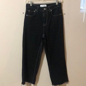 Zara Jeans - ZARA TOP STITCH MIDNIGHT BLACK DENIM Zara Jeans - ZARA TOP STITCH MIDNIGHT BLACK DENIM
